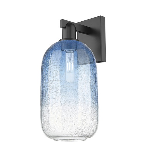 INNOVATIONS 716-1W-BK-G482-7SB Brookhaven Cloche 1-Light Sconce Matte Black