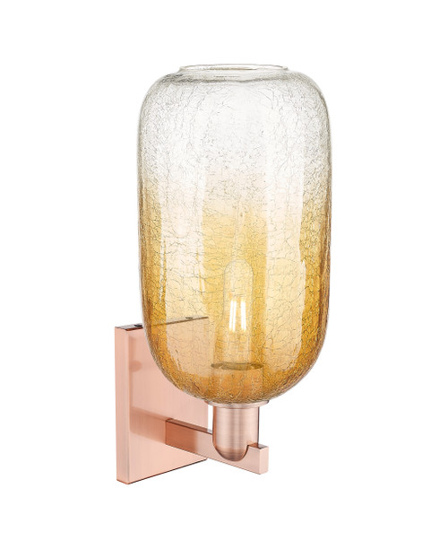 INNOVATIONS 716-1W-AC-G482-7AM Brookhaven Cloche 1-Light Sconce Antique Copper