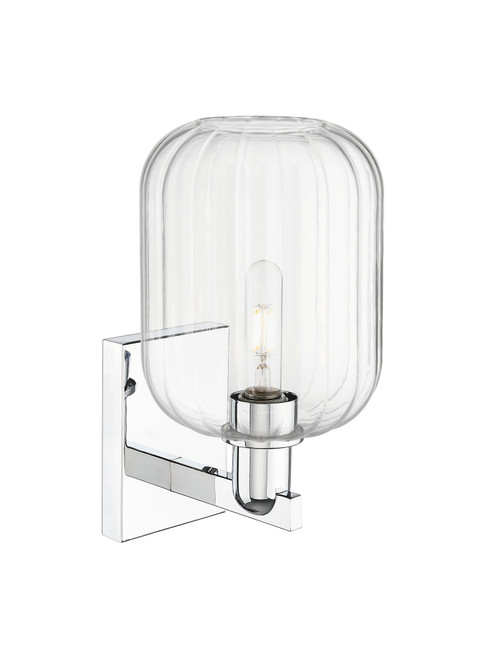 INNOVATIONS 716-1W-PC-G460-7CL Preston 1-Light Sconce Polished Chrome