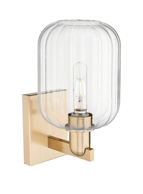 INNOVATIONS 716-1W-CB-G460-7CL Preston 1-Light Sconce Champagne Bronze