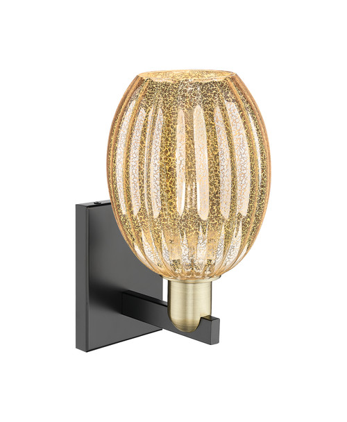 INNOVATIONS 716-1W-BAB-G459-6ME Preston 1-Light Sconce Black Antique Brass