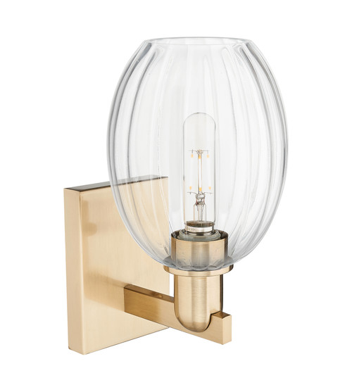 INNOVATIONS 716-1W-CB-G459-6CL Preston 1-Light Sconce Champagne Bronze