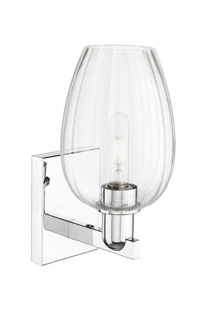 INNOVATIONS 716-1W-PC-G457-6CL Preston 1-Light Sconce Polished Chrome
