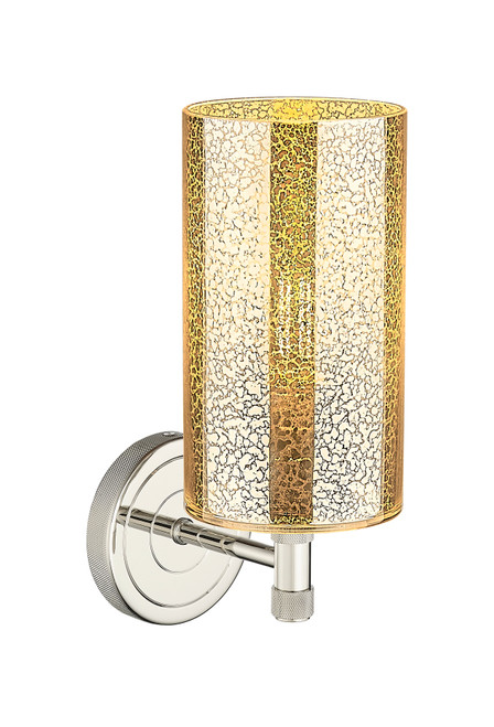 INNOVATIONS 434-1W-PN-G434-7ME Crown Point 1-Light Sconce Polished Nickel