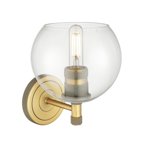INNOVATIONS 434-1W-BB-G122-6 Crown Point 1-Light Sconce Brushed Brass