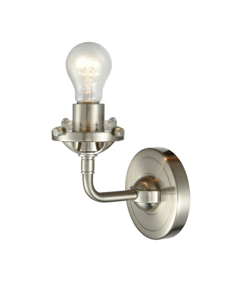 INNOVATIONS 284-1W-SN Beacon 1-Light Sconce Brushed Satin Nickel