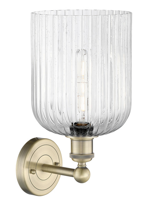 INNOVATIONS 616-1W-AB-G559-8SDY Bridal Veil 1-Light Sconce Antique Brass