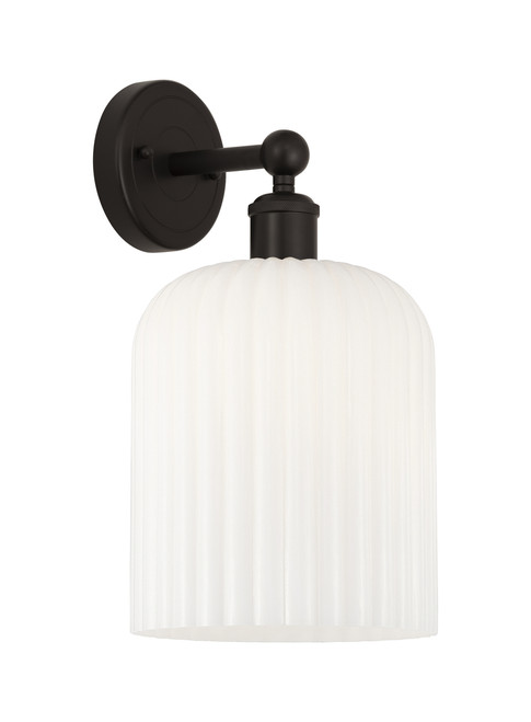 INNOVATIONS 616-1W-OB-G559-8GWH Bridal Veil 1-Light Sconce Oil Rubbed Bronze