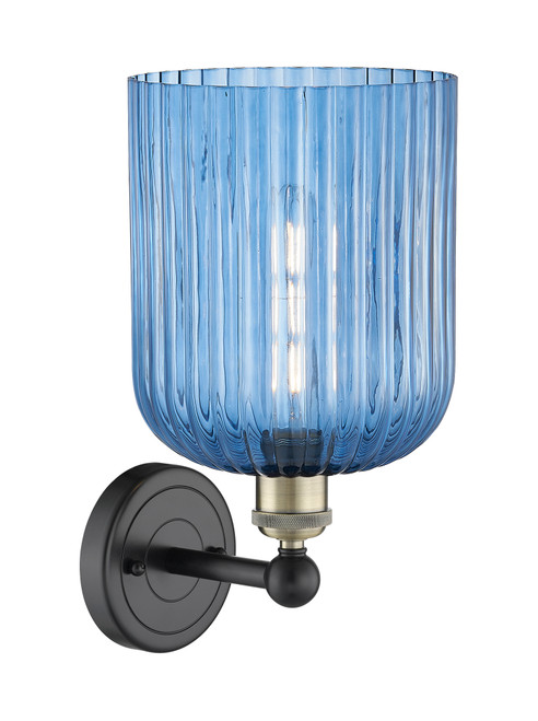 INNOVATIONS 616-1W-BAB-G559-8BL Bridal Veil 1-Light Sconce Black Antique Brass