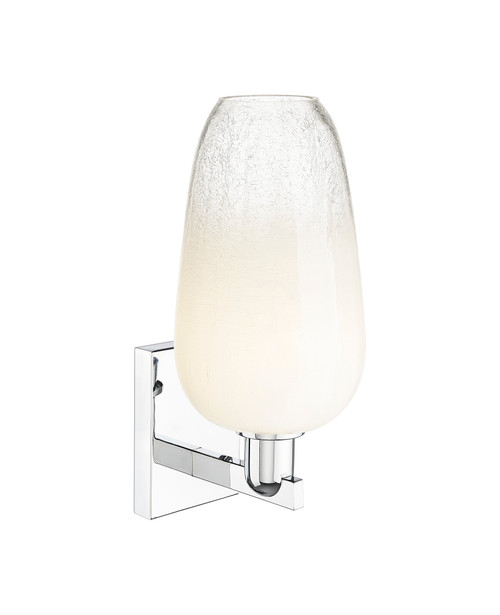 INNOVATIONS 716-1W-PC-G484-7OP Brookhaven Flute 1-Light Sconce Polished Chrome