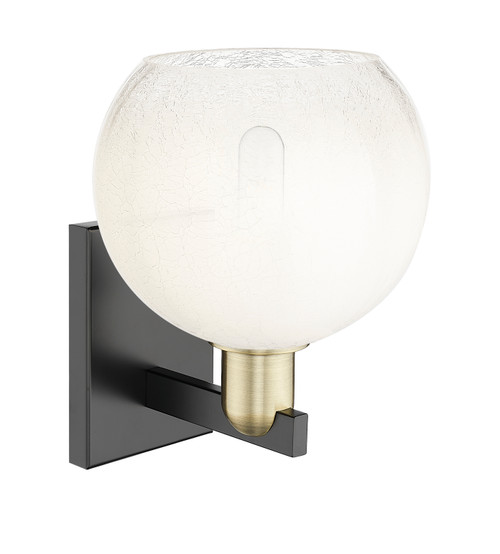 INNOVATIONS 716-1W-BAB-G483-8OP Brookhaven Globe 1-Light Sconce Black Antique Brass