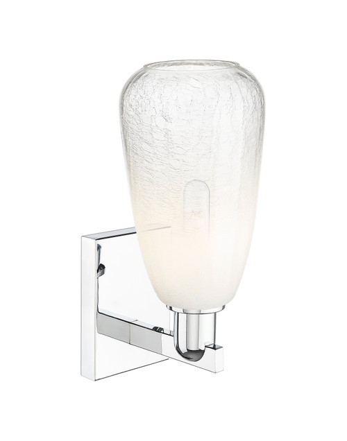 INNOVATIONS 716-1W-PC-G480-6OP Brookhaven Almond 1-Light Sconce Polished Chrome