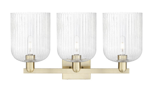 INNOVATIONS 716-3W-AB-G559-8SDY Bridal Veil 3-Light Bath Vanity Light Antique Brass