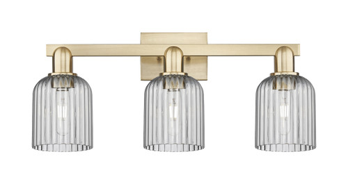 INNOVATIONS 716-3W-CB-G559-5SM Bridal Veil 3-Light Bath Vanity Light Champagne Bronze