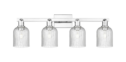 INNOVATIONS 716-4W-PC-G559-5SDY Bridal Veil 4-Light Bath Vanity Light Polished Chrome