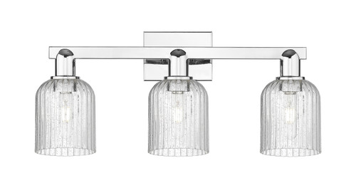 INNOVATIONS 716-3W-PC-G559-5SDY Bridal Veil 3-Light Bath Vanity Light Polished Chrome