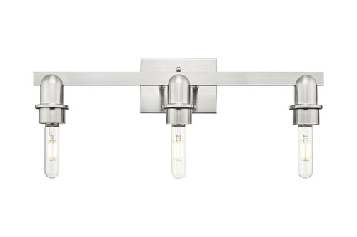 INNOVATIONS 716-3W-SN-G559-5ME Bridal Veil 3-Light Bath Vanity Light Brushed Satin Nickel