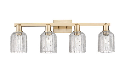 INNOVATIONS 716-4W-CB-G559-5CL Bridal Veil 4-Light Bath Vanity Light Champagne Bronze