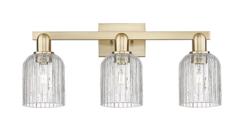 INNOVATIONS 716-3W-CB-G559-5CL Bridal Veil 3-Light Bath Vanity Light Champagne Bronze