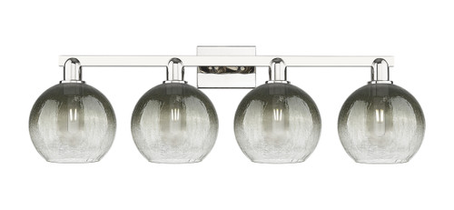INNOVATIONS 716-4W-PN-G483-8SL Brookhaven Globe 4-Light Bath Vanity Light Polished Nickel