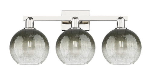 INNOVATIONS 716-3W-PN-G483-8SL Brookhaven Globe 3-Light Bath Vanity Light Polished Nickel