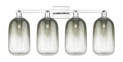 INNOVATIONS 716-4W-PC-G482-7SL Brookhaven Cloche 4-Light Bath Vanity Light Polished Chrome