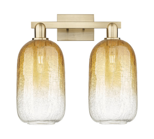 INNOVATIONS 716-2W-CB-G482-7AM Brookhaven Cloche 2-Light Bath Vanity Light Champagne Bronze