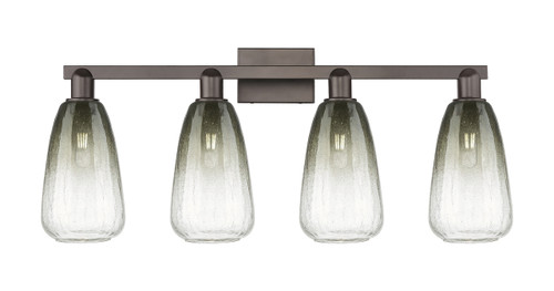 INNOVATIONS 716-4W-OB-G480-6SL Brookhaven Almond 4-Light Bath Vanity Light Oil Rubbed Bronze