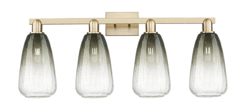 INNOVATIONS 716-4W-CB-G480-6SL Brookhaven Almond 4-Light Bath Vanity Light Champagne Bronze