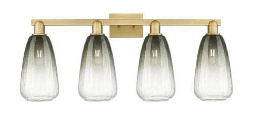 INNOVATIONS 716-4W-BB-G480-6SL Brookhaven Almond 4-Light Bath Vanity Light Brushed Brass