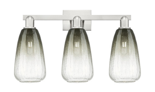 INNOVATIONS 716-3W-SN-G480-6SL Brookhaven Almond 3-Light Bath Vanity Light Brushed Satin Nickel