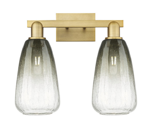 INNOVATIONS 716-2W-BB-G480-6SL Brookhaven Almond 2-Light Bath Vanity Light Brushed Brass