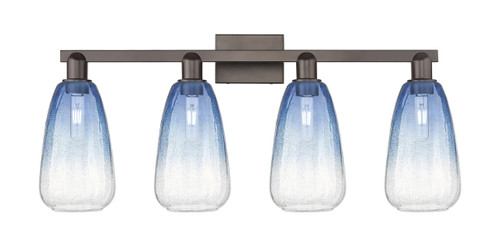 INNOVATIONS 716-4W-OB-G480-6SB Brookhaven Almond 4-Light Bath Vanity Light Oil Rubbed Bronze