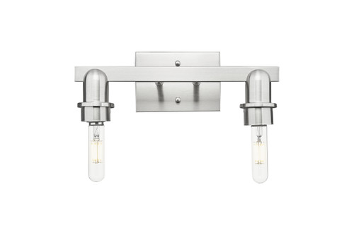 INNOVATIONS 716-2W-SN-G460-7ME Preston 2-Light Bath Vanity Light Brushed Satin Nickel