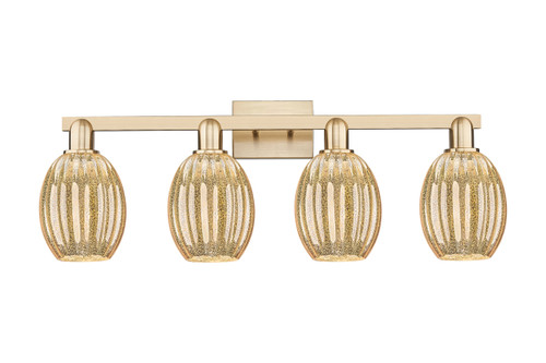 INNOVATIONS 716-4W-CB-G459-6ME Preston 4-Light Bath Vanity Light Champagne Bronze