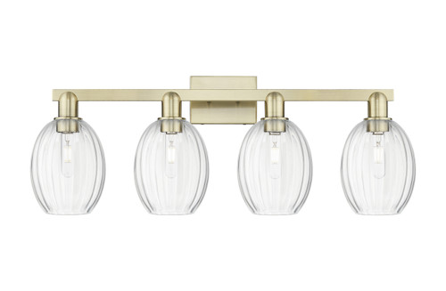 INNOVATIONS 716-4W-AB-G459-6CL Preston 4-Light Bath Vanity Light Antique Brass
