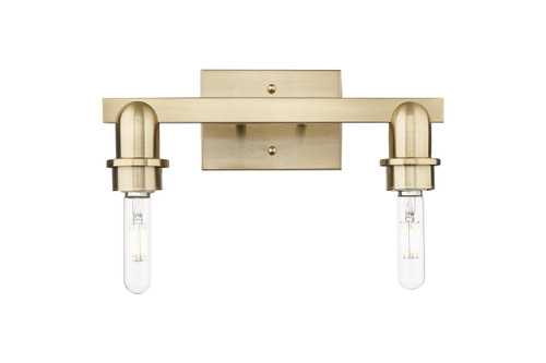 INNOVATIONS 716-2W-CB-G458-7ME Preston 2-Light Bath Vanity Light Champagne Bronze