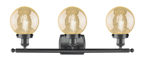 INNOVATIONS 916-3W-BK-G208-6 Beacon 3-Light Bath Vanity Light Matte Black