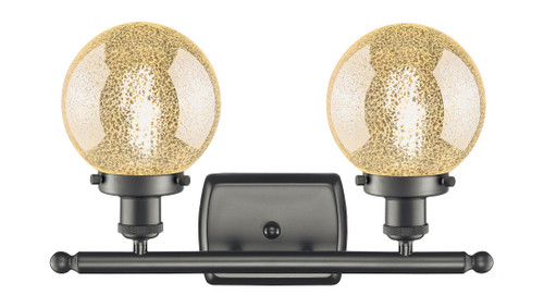 INNOVATIONS 916-2W-OB-G208-6 Beacon 2-Light Bath Vanity Light Oil Rubbed Bronze