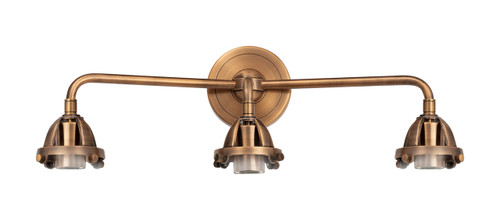 INNOVATIONS 288-3W-AC-G208-6 Beacon 3-Light Bath Vanity Light Antique Copper