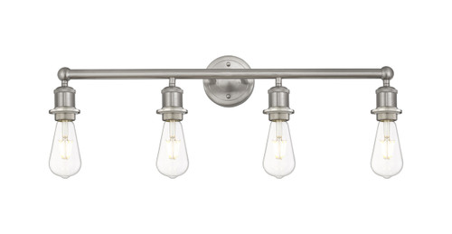 INNOVATIONS 616-4W-SN-G128-8 Athens 4-Light Bath Vanity Light Satin Nickel