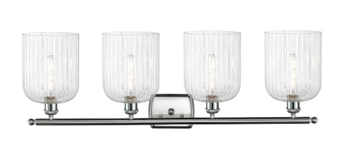 INNOVATIONS 516-4W-SN-G559-8SDY Bridal Veil 4-Light Bath Vanity Light Brushed Satin Nickel