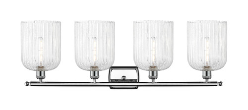 INNOVATIONS 516-4W-PC-G559-8SDY Bridal Veil 4-Light Bath Vanity Light Polished Chrome