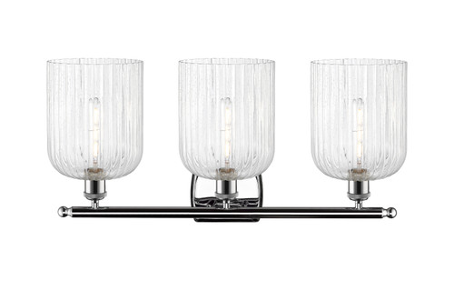 INNOVATIONS 516-3W-PC-G559-8SDY Bridal Veil 3-Light Bath Vanity Light Polished Chrome