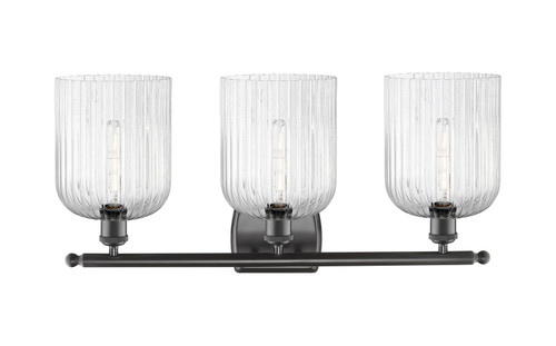 INNOVATIONS 516-3W-OB-G559-8SDY Bridal Veil 3-Light Bath Vanity Light Oil Rubbed Bronze