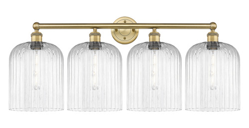 INNOVATIONS 616-4W-BB-G559-8CL Bridal Veil 4-Light Bath Vanity Light Brushed Brass