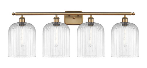 INNOVATIONS 516-4W-BB-G559-8CL Bridal Veil 4-Light Bath Vanity Light Brushed Brass