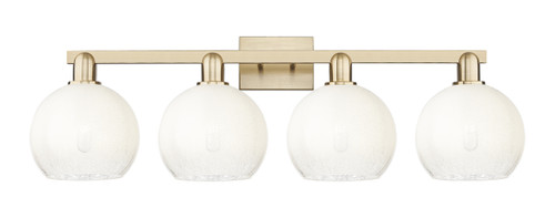 INNOVATIONS 716-4W-CB-G483-8OP Brookhaven Globe 4-Light Bath Vanity Light Champagne Bronze