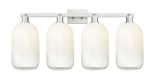 INNOVATIONS 716-4W-SN-G482-7OP Brookhaven Cloche 4-Light Bath Vanity Light Brushed Satin Nickel