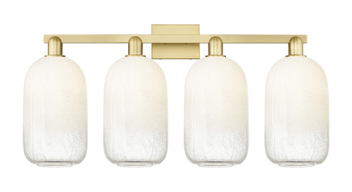 INNOVATIONS 716-4W-SG-G482-7OP Brookhaven Cloche 4-Light Bath Vanity Light Satin Gold
